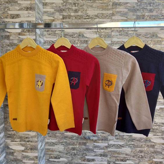 بلوز بافت پسرانه جیبی سایز 35تا60 کد2008005|ناروک مد