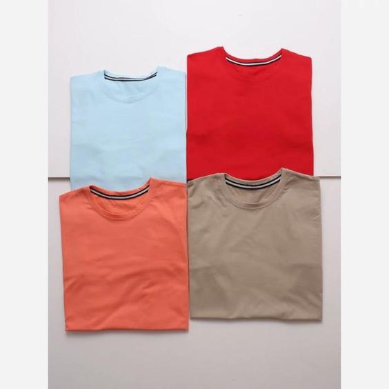 تیشرت ساده فری سایز قواره بزرگ جنس پنبه تضمینی بدون آبرفت|باسلام (اِکسون پوش)