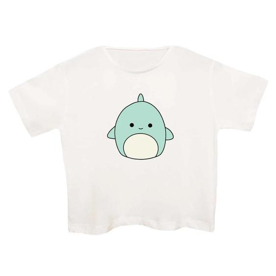 کراپتی شرت آستین کوتاه زنانه مدل بامزهمدل 1|باسلام (لطفا قبل از سفارش جدول سایزی را چک کنید)