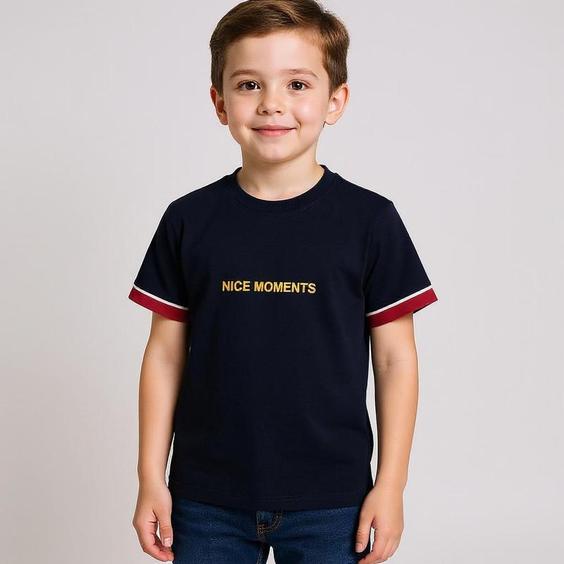 تی شرت آستین کوتاه پسرانه ایزی دو مدل 252559|دیجی کالا